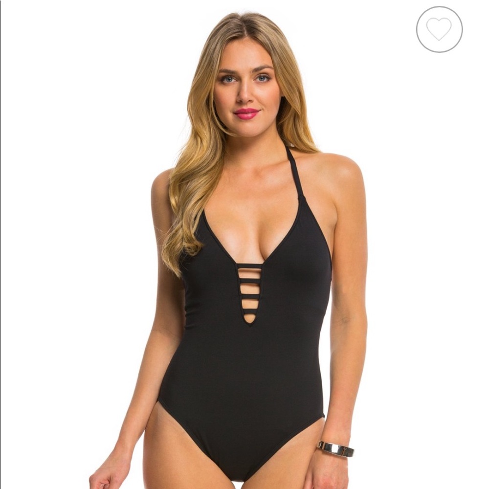 Black one piece Size 12 by La Blanca